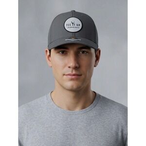 Pukka TriTech Tee It Up Fore Mental Health Golf Hat Gray Snapback SPF 30 Cap